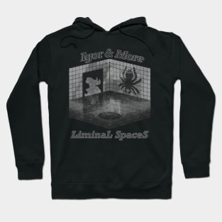 Igor & More Tarantula Liminal Spaces Grey Hoodie